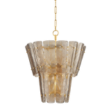 Hudson Valley Lighting Cassian Vintage Gold Leaf 28.75W x 28.75L x 34.25H Chandelier