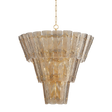 Hudson Valley Lighting Cassian Vintage Gold Leaf 44.5W x 44.5L x 46H Chandelier