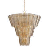 Hudson Valley Lighting Cassian Vintage Gold Leaf 44.5W x 44.5L x 46H Chandelier