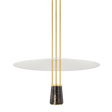 Hudson Valley Lighting Barnegat AGED BRASS/SOFT WHITE 36W x 36L x 19.25H Pendant