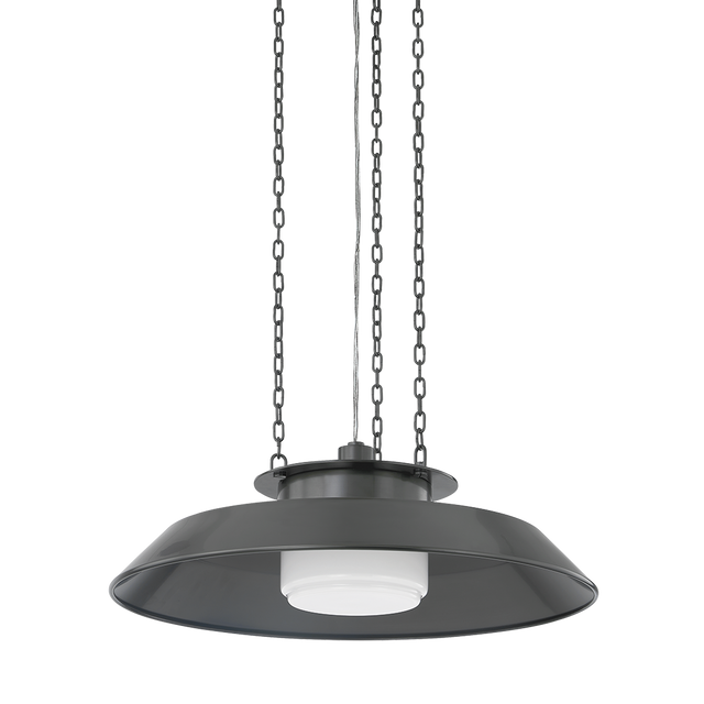 Hudson Valley Lighting Woodrow Distressed Bronze 22W x 22L x 7.25H Pendant