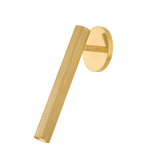 Hudson Valley Lighting Simeon Aged Brass 4.75W x 4.75L x 12.5H Wall Sconce