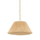 Hudson Valley Lighting Mystic Aged Brass 24W x 24L x 15H Pendant