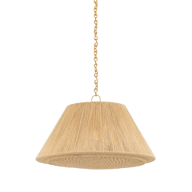 Hudson Valley Lighting Mystic Aged Brass 24W x 24L x 15H Pendant