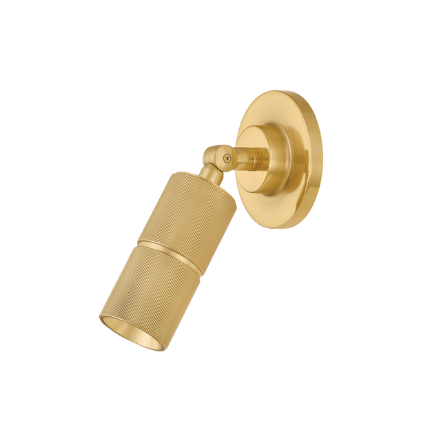 Hudson Valley Lighting Truett Aged Brass 5W x 5L x 9.75H Wall Sconce