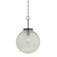 Hudson Valley Lighting Falls Mills Distressed Bronze 16W x 16L x 24.5H Pendant