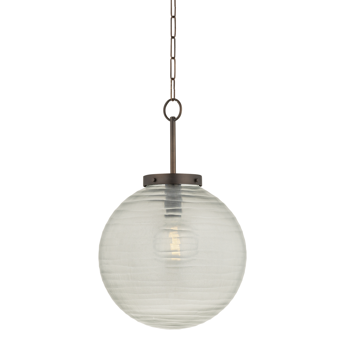 Hudson Valley Lighting Falls Mills Distressed Bronze 16W x 16L x 24.5H Pendant