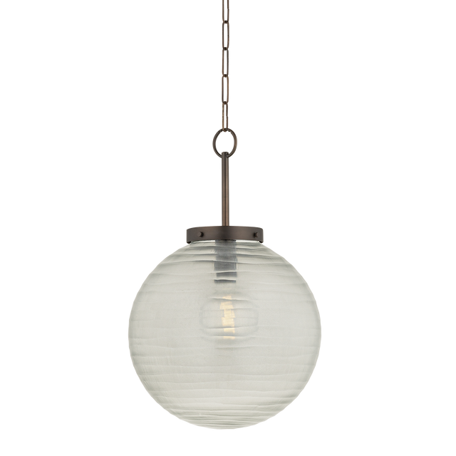 Hudson Valley Lighting Falls Mills Distressed Bronze 16W x 16L x 24.5H Pendant