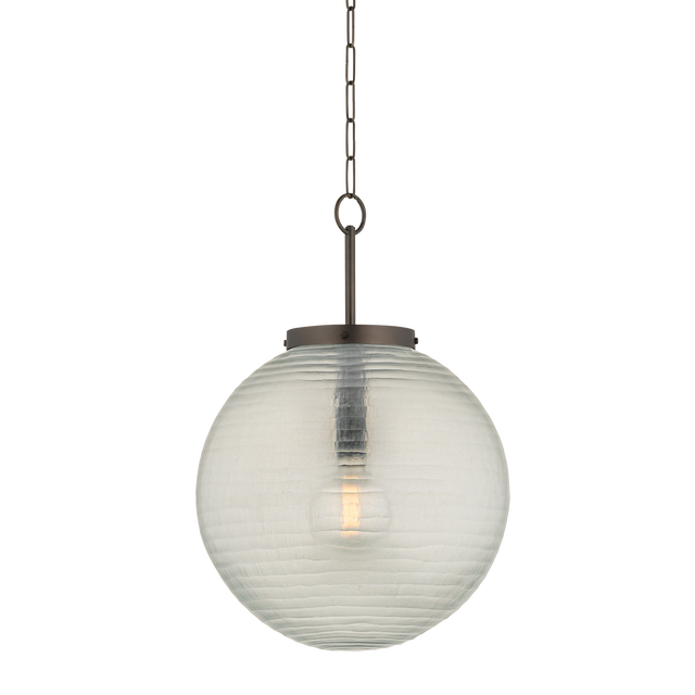 Hudson Valley Lighting Falls Mills Distressed Bronze 20W x 20L x 28.75H Pendant