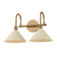 Troy Lighting Jovani PATINA BRASS AND SOFT SAND 16.75W x 10.25H Accessory