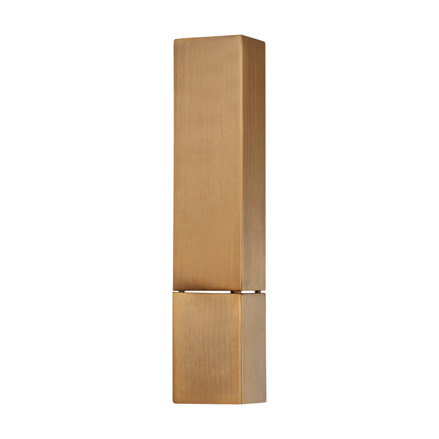 Troy Lighting Lehi PATINA BRASS 5W x 5L x 18.5H Wall Sconce