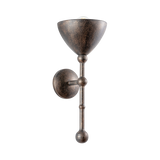 Troy Lighting Vishal BLACK PATINA GOLD 7.75W x 18.5H Wall Sconce