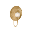 Troy Lighting Ahmad VINTAGE GOLD LEAF 10.5W x 14.25H Wall Sconce