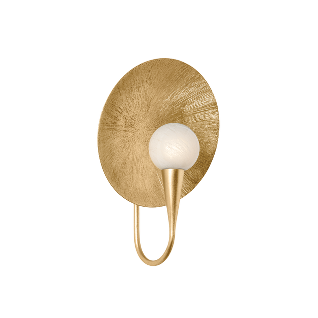 Troy Lighting Ahmad VINTAGE GOLD LEAF 10.5W x 14.25H Wall Sconce