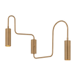 Troy Lighting Lark PATINA BRASS 21W x 20.25H Wall Sconce
