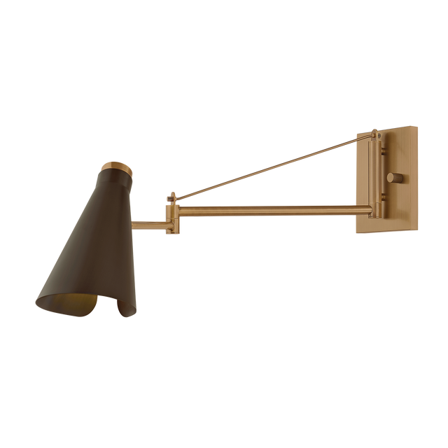 Troy Lighting Andersen PATINA BRASS/BRONZE 5.75W x 14H Wall Sconce