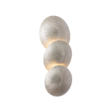 Troy Lighting Reef TEXTURED WARM SILVER LEAF 11W x 24H Wall Sconce