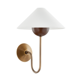 Troy Lighting Evan PATINA BRASS 11.75W x 16H Wall Sconce