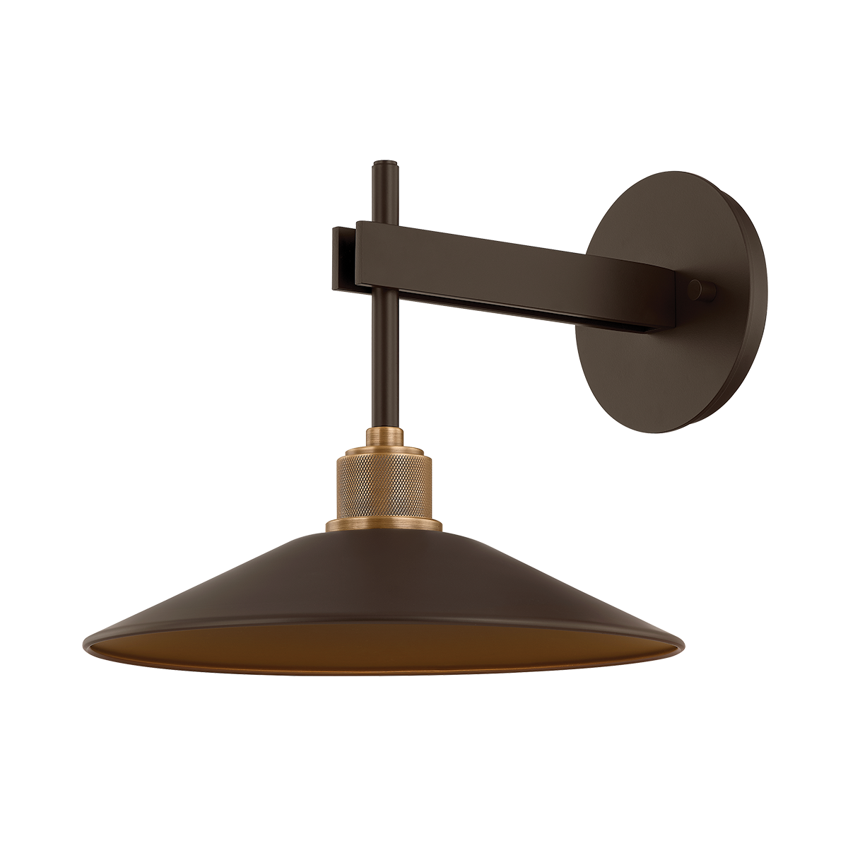 Troy Lighting Harac PATINA BRASS/BRONZE 11W x 9.75H Garden Stool