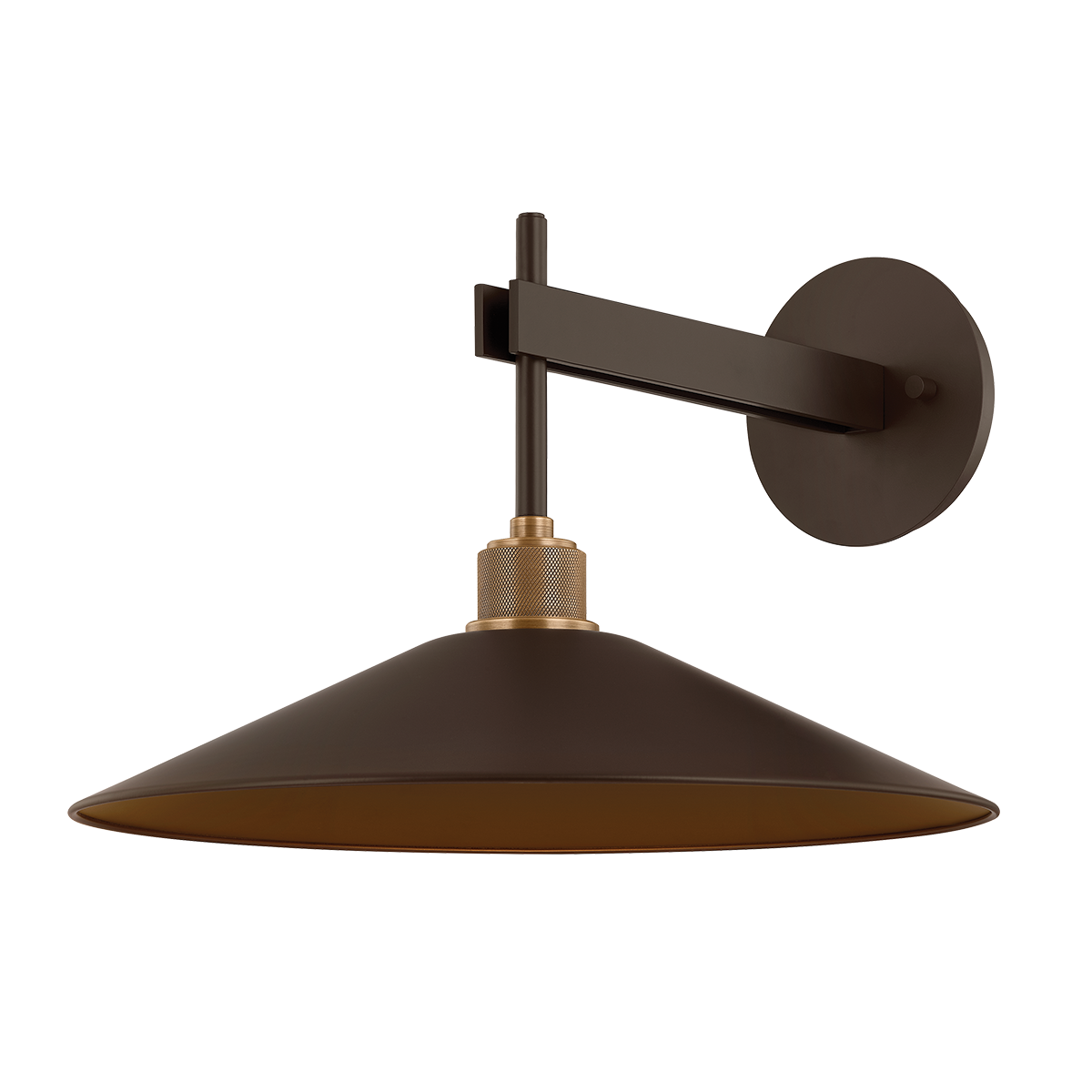 Troy Lighting Harac PATINA BRASS/BRONZE 15W x 10.75H Garden Stool