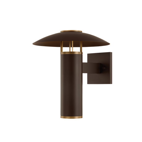 Troy Lighting Birk PATINA BRASS/BRONZE 11W x 12H Garden Stool