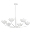 Troy Lighting Arcata GESSO WHITE 39.5W x 15H Chandelier