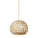 Troy Lighting Edric VINTAGE GOLD LEAF 21.25W x 16.5H Pendant