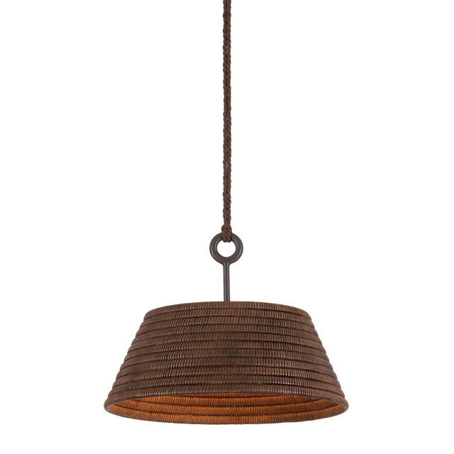 Troy Lighting Sequoia TEXTURED BRONZE W/ HIGHLIGHT 23.75W x 18.25H Pendant