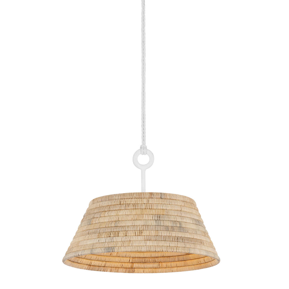 Troy Lighting Sequoia GESSO WHITE 23.75W x 18.25H Pendant