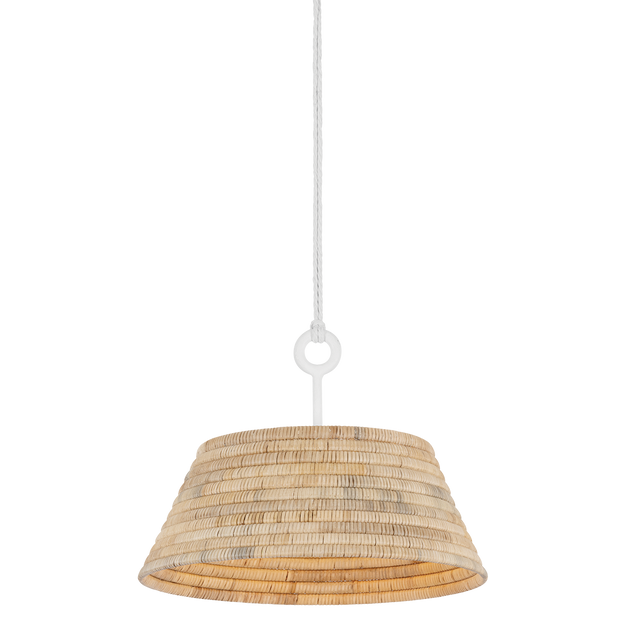 Troy Lighting Sequoia GESSO WHITE 23.75W x 18.25H Pendant