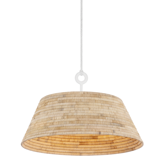 Troy Lighting Sequoia GESSO WHITE 36W x 23H Pendant