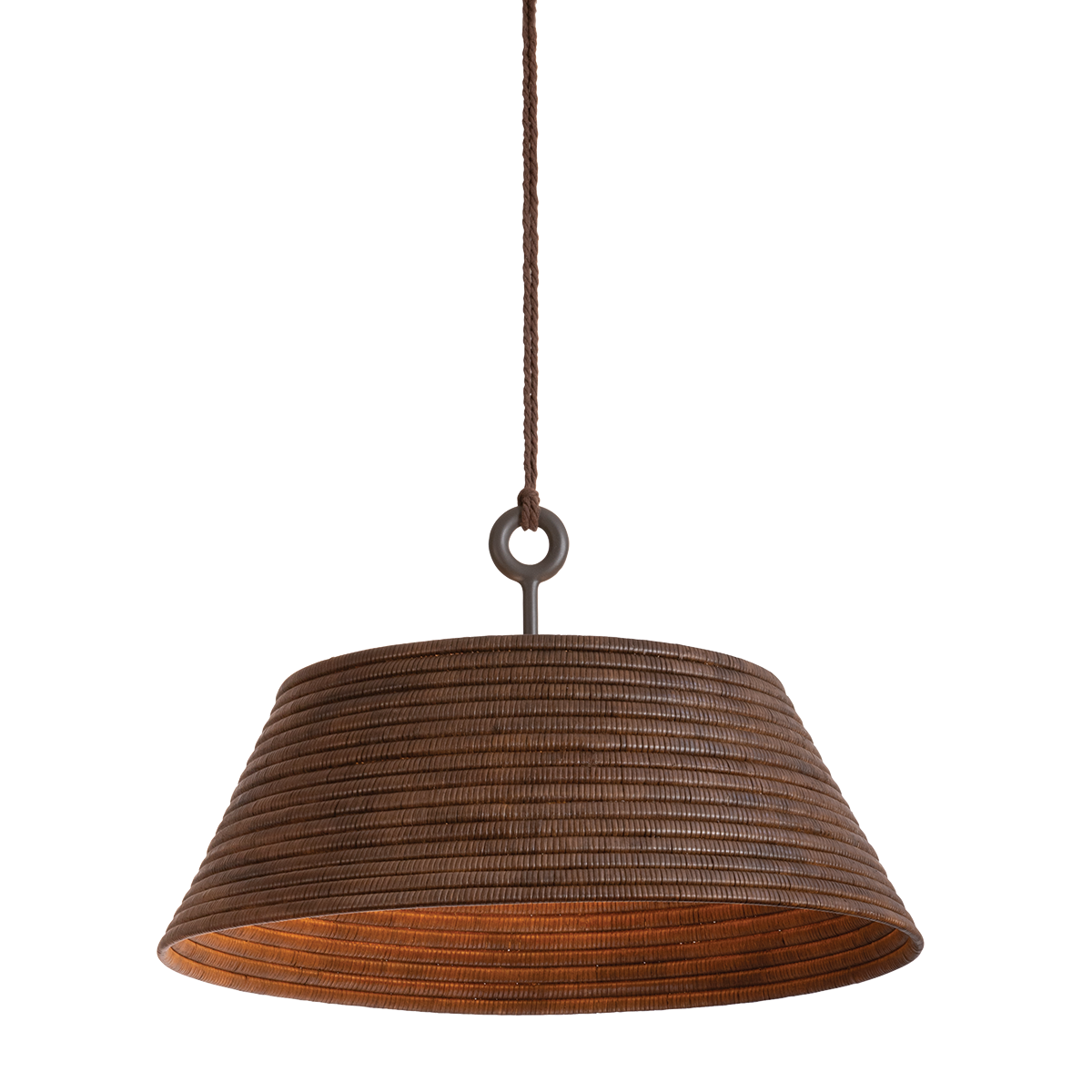 Troy Lighting Sequoia TEXTURED BRONZE W/ HIGHLIGHT 36W x 23H Pendant