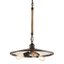 Troy Lighting Brooklyn HERITAGE BRONZE 18W x 8.25H Pendant