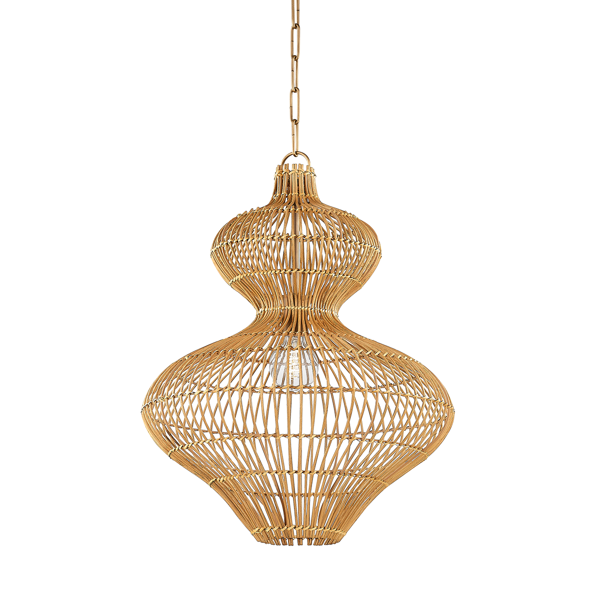 Troy Lighting Irvine PATINA BRASS 20W x 25H Pendant