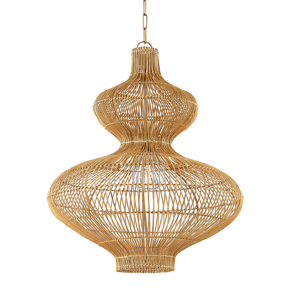 Troy Lighting Irvine PATINA BRASS 27.5W x 33.25H Pendant