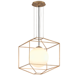 Troy Lighting Silhouette GOLD LEAF 18W x 21H Chandelier