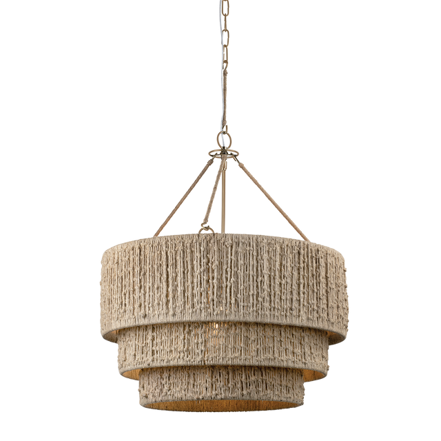 Troy Lighting Reza PATINA BRASS 24W x 31.75H Chandelier