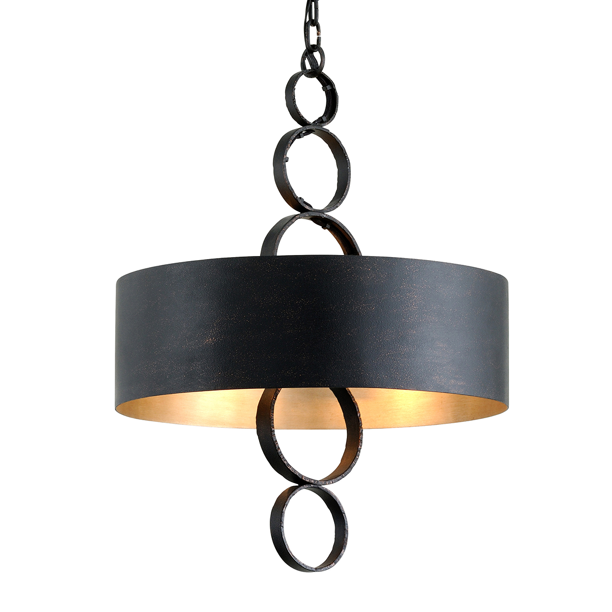 Troy Lighting Rivington CHARRED COPPER 20W x 27.75H Chandelier
