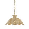 Mitzi Solie AGED BRASS 22W x 12H Pendant