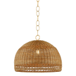Mitzi April AGED BRASS 18W x 13.5H Pendant
