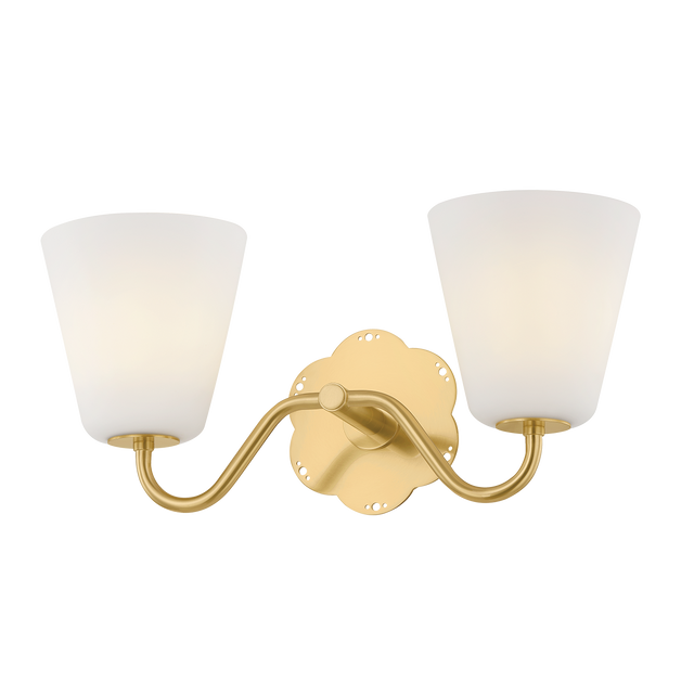 Mitzi Leonella AGED BRASS 18W x 8.5H Accessory