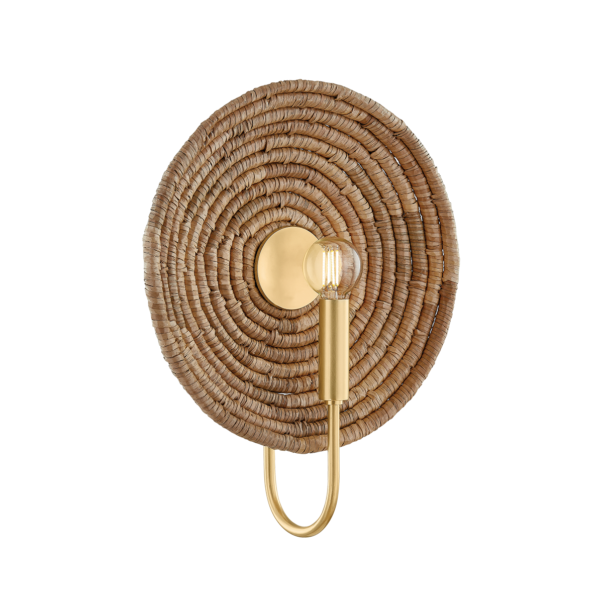 Mitzi Ashby AGED BRASS 11W x 14.5H Wall Sconce