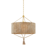 Mitzi Reyn AGED BRASS 24W x 28.75H Pendant