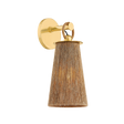 Mitzi Lauz AGED BRASS 6W x 13.5H Wall Sconce