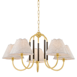 Mitzi Janie AGED BRASS/TRUE BRONZE 33W x 16.75H Chandelier