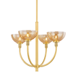 Mitzi Eva AGED BRASS 25.5W x 20.75H Chandelier