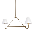 Mitzi Polly AGED BRASS/BRONZE 11W x 54L x 21H Trim