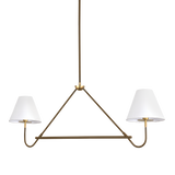 Mitzi Polly AGED BRASS/BRONZE 11W x 54L x 21H Trim