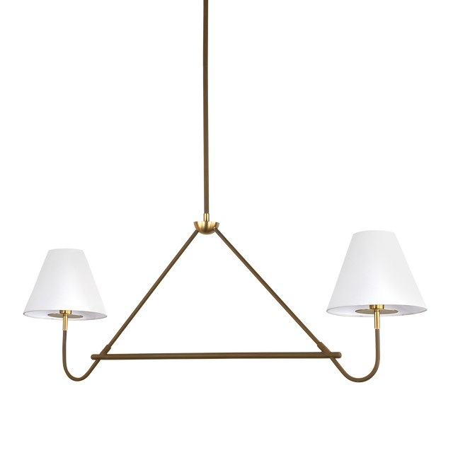 Mitzi Polly AGED BRASS/BRONZE 11W x 54L x 21H Trim
