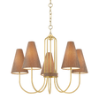 Mitzi Jessel AGED BRASS 28.25W x 21.75H Chandelier